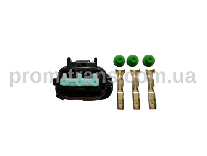 Автомобільний роз'єм гніздовий 3-х контактний аналог Sumitomo 6185-0868 KUM PB295-03020