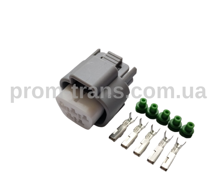 Авто роз'єм гніздовий 5-ти контактний аналог Sumitomo 6189-0504 Toyota 90980-11599