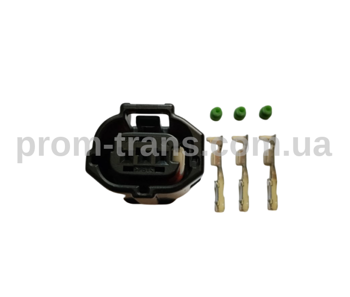Автомобільний роз'єм гніздовий 3-х контактний аналог Sumitomo 6189-1129 Toyota 90980-12353 серії TS SEALED