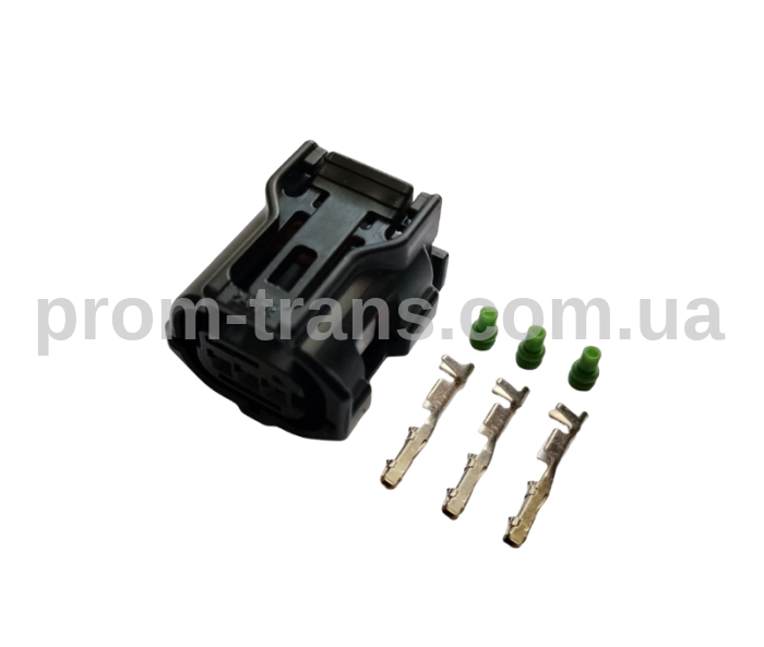 Автомобільний роз'єм гніздовий 3-х контактний аналог Sumitomo 6189-1129 Toyota 90980-12353 серії TS SEALED