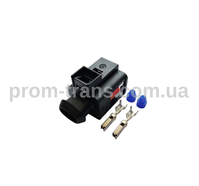 Авто роз'єм гніздовий 2-х контактний аналог Volkswagen 4D0 971 992 B