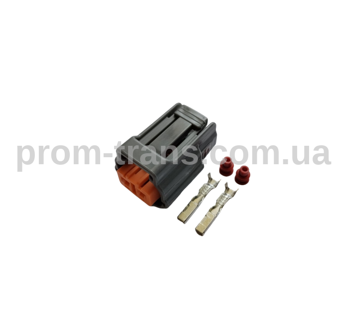 Авто роз'єм гніздовий 2-х контактний аналог SUMITOMO 6195-0003AC