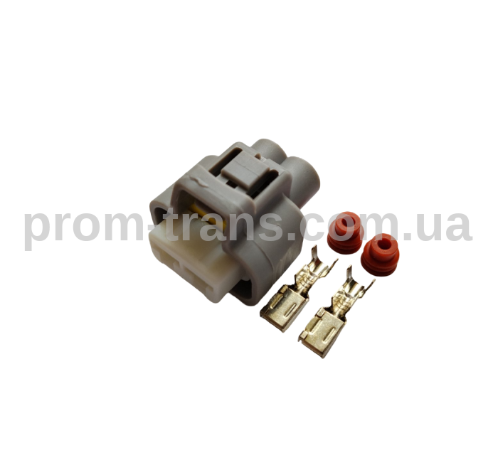 Авто роз'єм гніздовий 2-х контактний аналог SUMITOMO 6189-0425