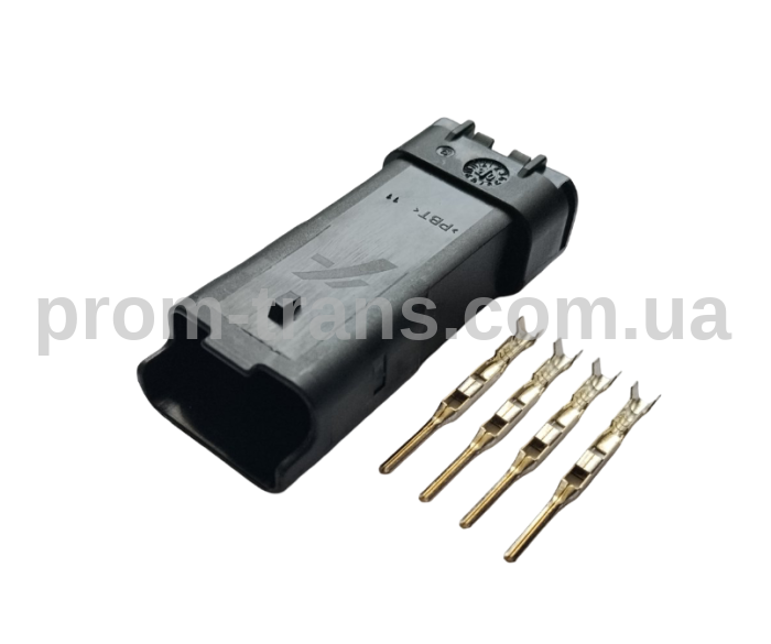 Авто роз'єм штирьовий 4-х контактний аналог FCI 211PL042S0049