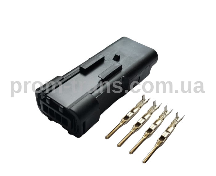 Авто роз'єм штирьовий 4-х контактний аналог FCI 211PL042S0049