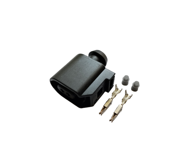 Авто роз'єм гніздовий 2-х контактний аналог Volkswagen 6E0 973 702 8T0 973 702 2