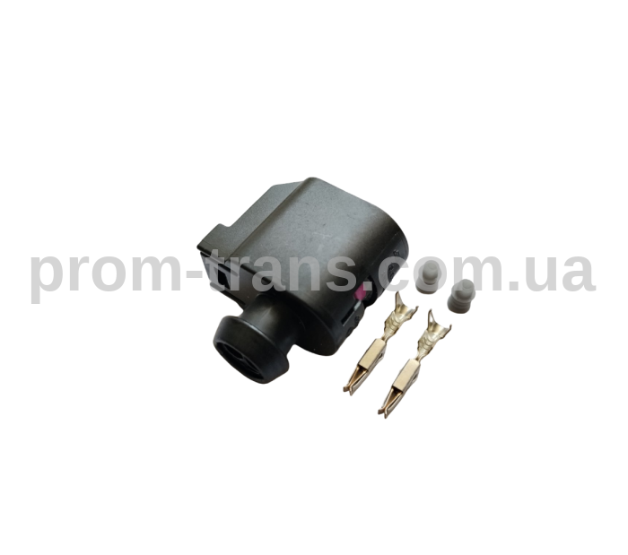 Авто роз'єм гніздовий 2-х контактний аналог Volkswagen 6E0 973 702 8T0 973 702 2