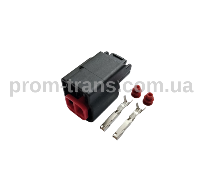 Роз'єм 2-х контактний гніздовий аналог GM 88988055 Ford 3U2Z-14S411-CUAA