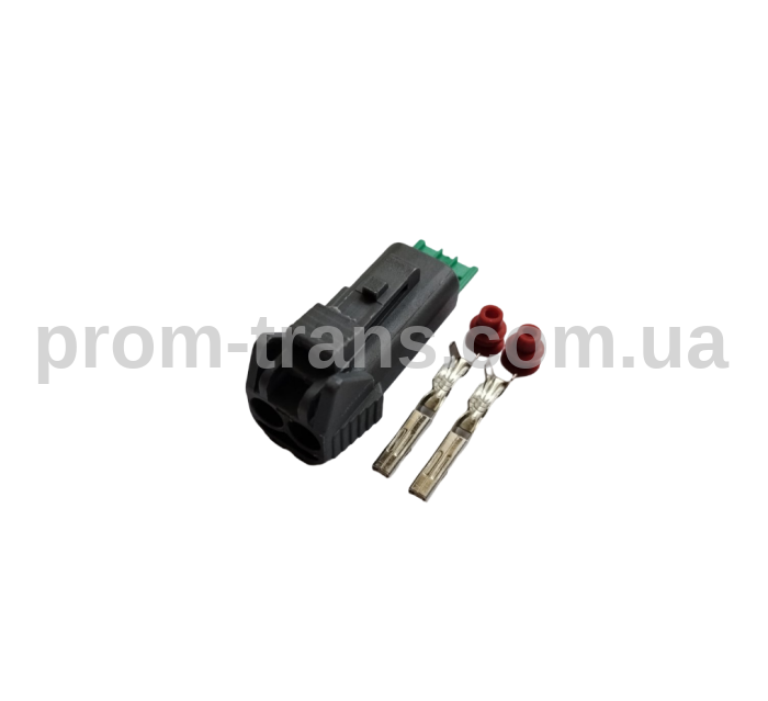 Роз'єм 2-х контактний гніздовий аналог YAZAKI 7123–8520–40