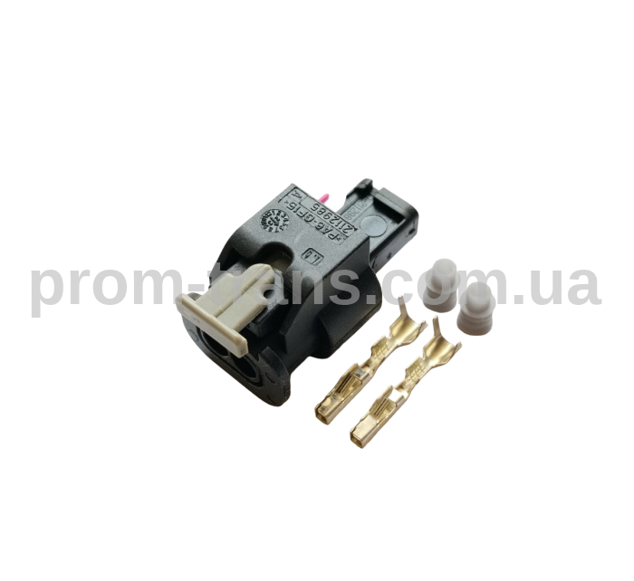 Роз'єм 2-х контактний гніздовий аналог Volkswagen 4F0 973 702 AMP 0-2112986-1 1-1718643-1