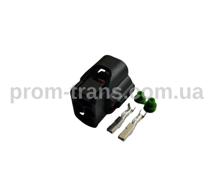Роз'єм 2-х контактний гніздовий аналог YAZAKI 7283-7929 Toyota 90980-11025 90980-11401
