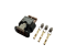 Роз'єм 3-х контактний гніздовий аналог Volkswagen 4F0 973 703A AMP 1718653-1 2-1718652-3