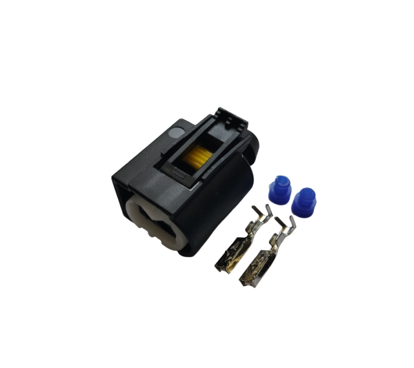 Роз'єм 2-х контактний гніздовий аналог Mercedes A1685453028 KOSTAL 09 4412 12