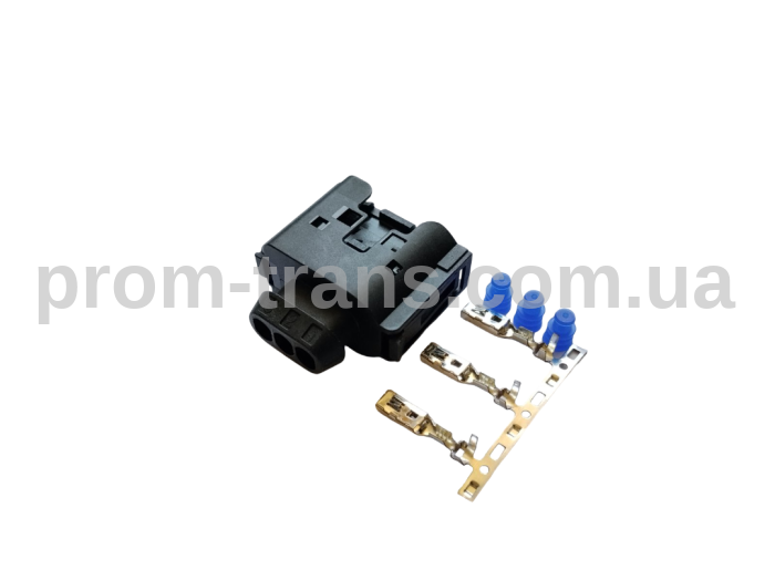 Роз'єм 3-х контактний гніздовий аналог KOSTAL 09 4413 51 09 4413 81 1433915