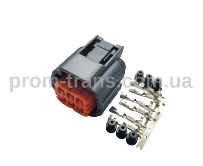 Роз'єм 6-ти контактний гніздовий аналог SUMITOMO 6189-0766 6189-1102