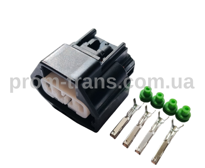 Авто роз'єм 4-х контактний гніздовий аналог 7283-5885-30 WPT-1293 Ford 3U2Z-14S411-UC