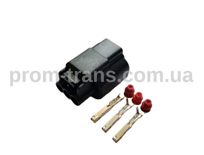 Роз'єм 3-х контактний гніздовий аналог WPT-990 Ford 8U2Z-14S411-ZB