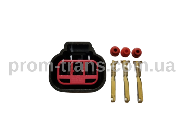 Роз'єм 3-х контактний гніздовий аналог WPT-990 Ford 8U2Z-14S411-ZB