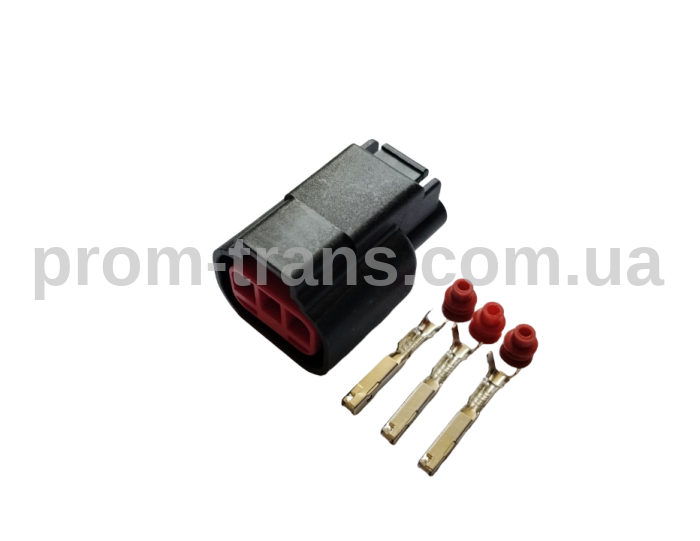 Роз'єм 3-х контактний гніздовий аналог WPT-990 Ford 8U2Z-14S411-ZB