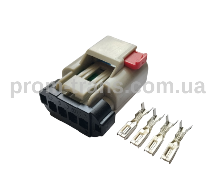 Авто роз'єм 4-х контактний гніздовий аналог 54200410