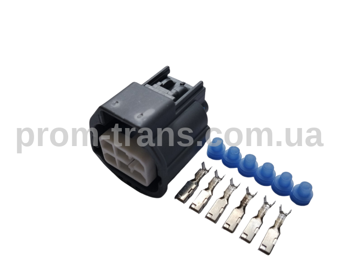 Роз'єм 6-ти контактний 7283-5577-10 XW4T-14A464-DAA DU5T-14A464-AFA WPT-1114 AU2Z-14S411-BKA