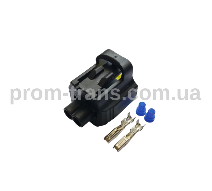 Роз'єм 2х контактний гніздовий аналог Motorcraft WPT-470 Ford 3U2Z-14S411-MSA