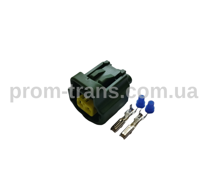 Разъем 2х контактный гнездовой аналог AMP 178392-4 Toyota 90980-10737 Motorcraft WPT-410 Ford 3U2Z-14S411-BA