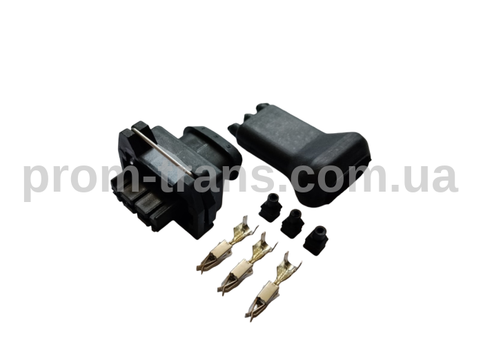 Роз'єм 3х контактний гніздовий аналог Volkswagen 443 906 236
