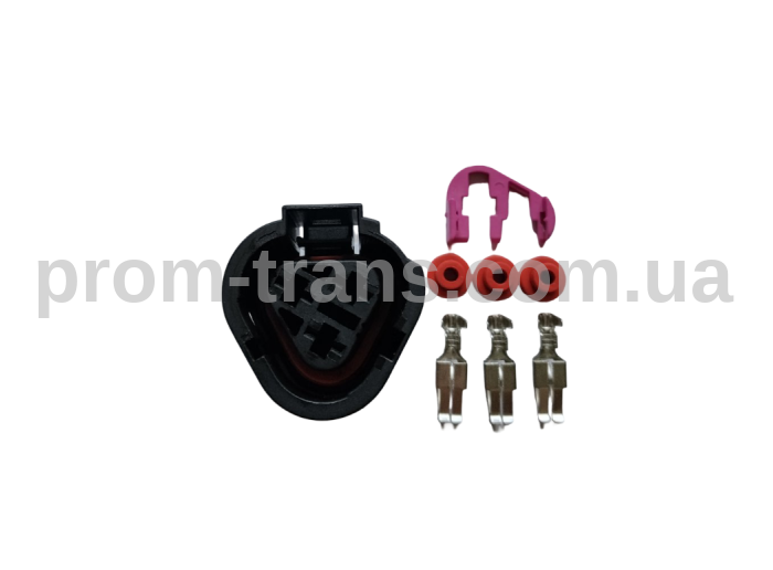 Роз'єм 3х контактний гніздовий аналог Volkswagen 1J0 973 203