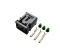 Роз'єм 3х контактний гніздовий аналог Motorcraft WPT-1205 Ford 3U2Z-14S411-KMB
