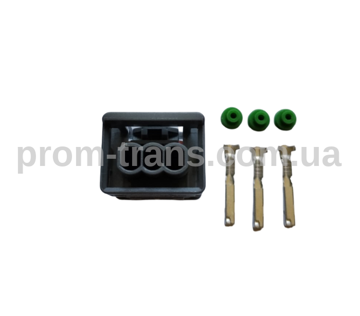 Роз'єм 3х контактний гніздовий аналог Motorcraft WPT-1205 Ford 3U2Z-14S411-KMB