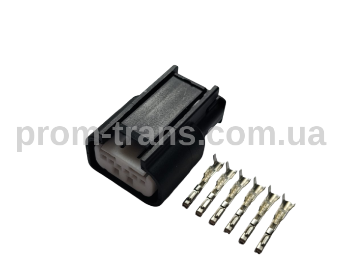 Роз'єм 6-ти контактний гніздовий аналог Ford CU2Z-14S411-AEA Motorcraft WPT-1280