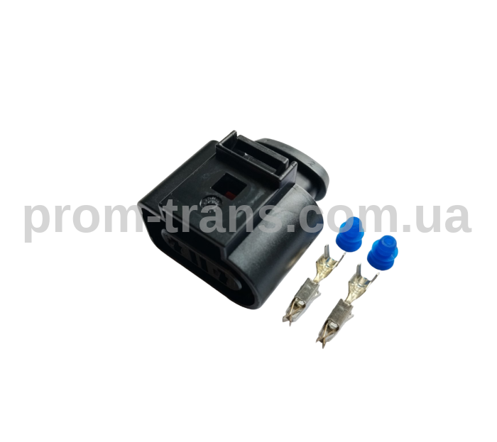 Разъем 2-х контактный гнездовой аналог Volkswagen 1K0 973 202