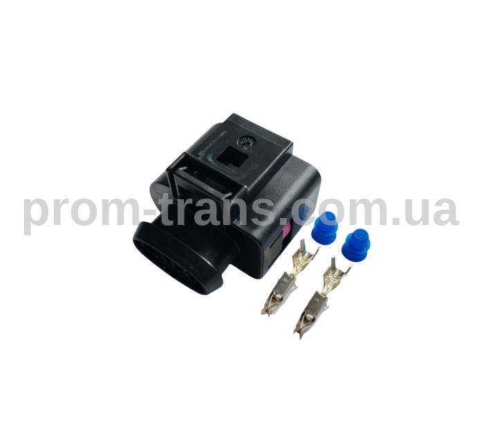 Разъем 2-х контактный гнездовой аналог Volkswagen 1K0 973 202