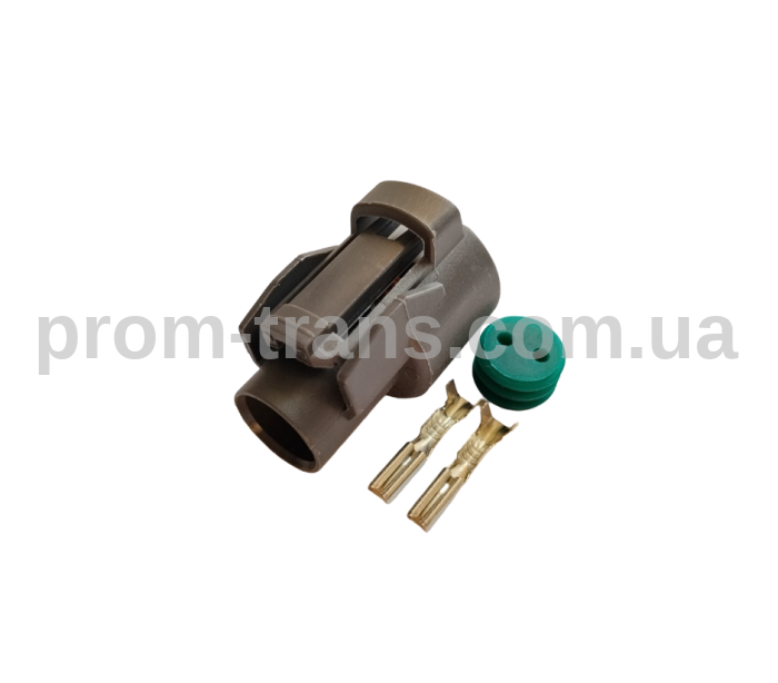 Роз'єм 2-х контактний гніздовий аналог Sumitomo 6189-0156 Yazaki 7165-0095