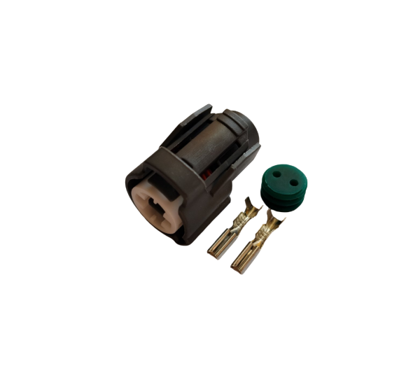 Роз'єм 2-х контактний гніздовий аналог Sumitomo 6189-0156 Yazaki 7165-0095