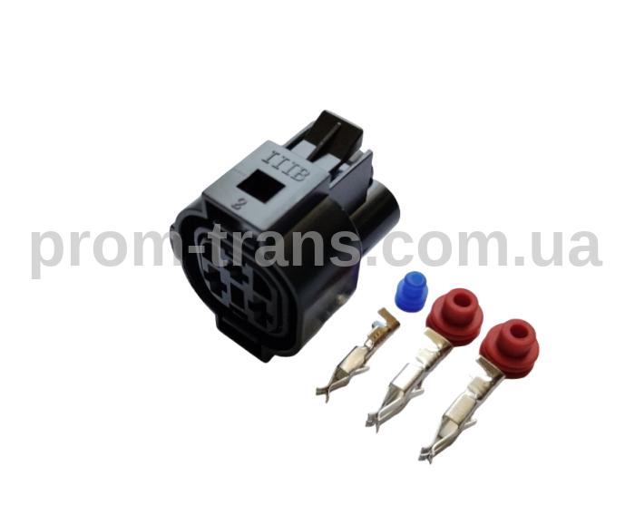 Роз'єм 3-х контактний гніздовий Volkswagen 1H0 973 203