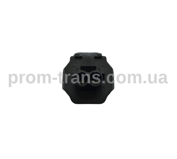 Роз'єм 2х контактні гніздовий аналог TE 178390-1 178390-2