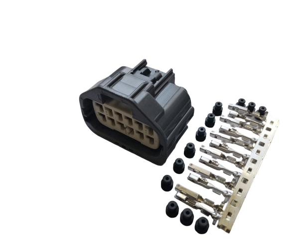 Роз'єм 12-ти контактний гніздовий аналог Yazaki 7283-5545-10 Motorcraft WPT-1208 Ford 8U2Z-14S411-CB