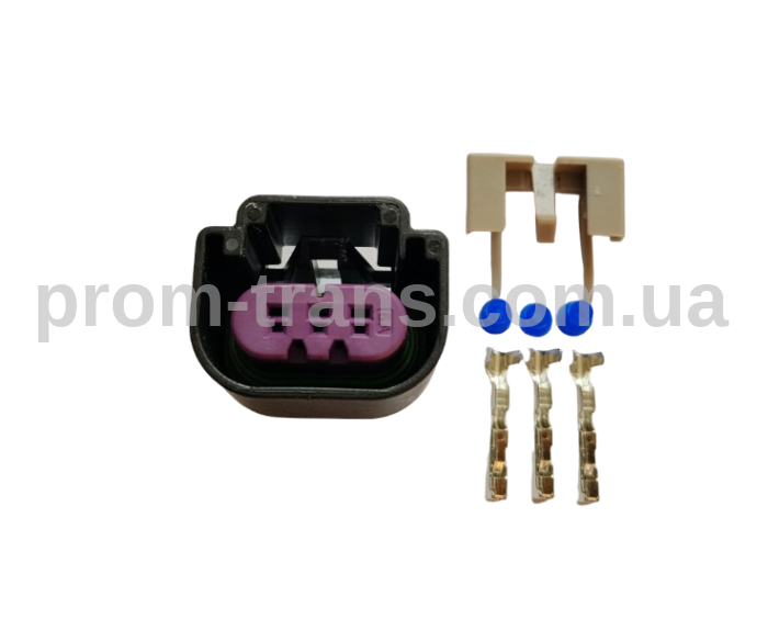 Роз'єм 3-х контактний гніздовий аналог ACDelco PT1451 GM 15306398