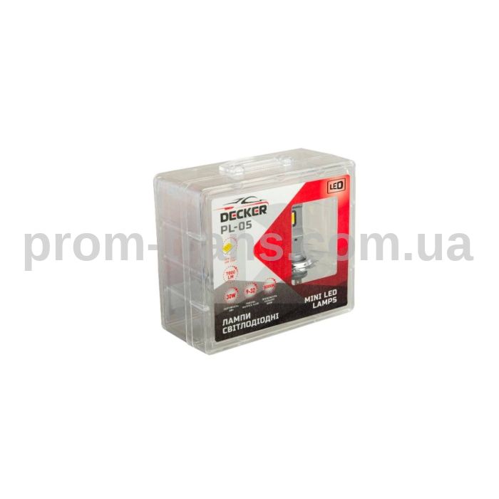 Світлодіодні лампи Decker PL-05 H1 5000K (комплект)