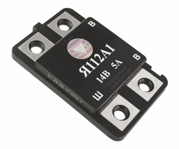 Регулятор напруги Москвич М412 (шоколадка) Я112А1 (вир-во ВТН)
