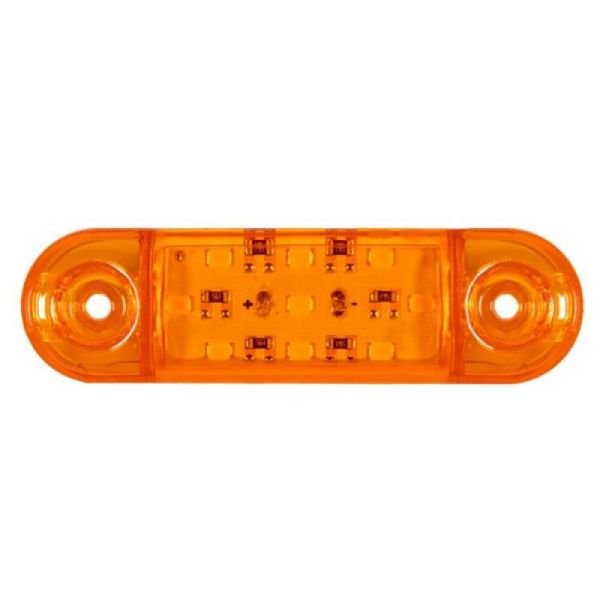 Габаритний ліхтар 12-24V 9 LED жовтий 8 см FR0174Y (вир-во FORM PLAS)
